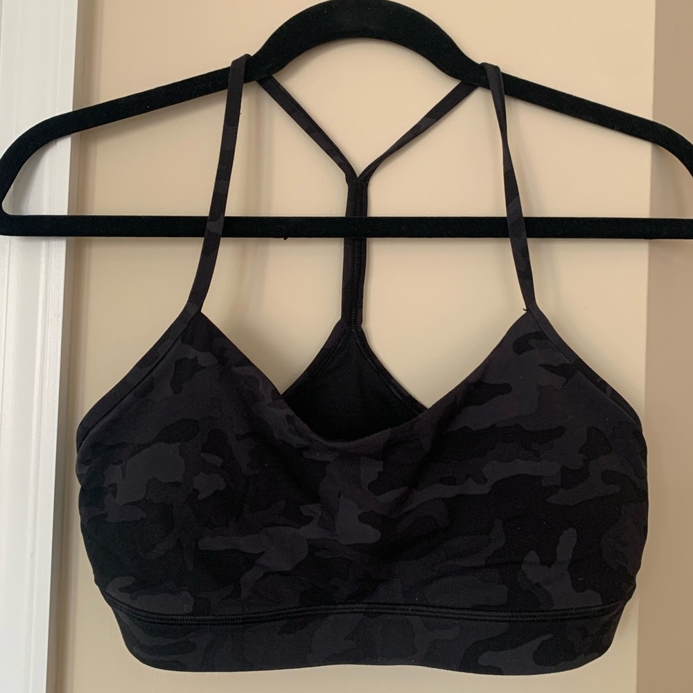 Lululemon Camo Flow Y Bra